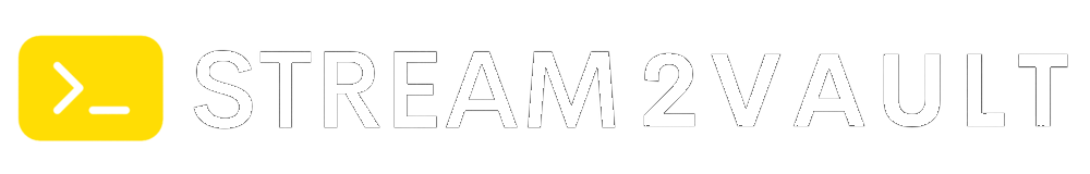 Stream2Vault Logo